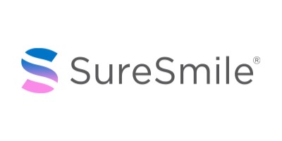 Logotipo da SureSmile, tecnologia de alinhadores transparentes de alta precisão na Ferdinand Odontologia, dentista na Tijuca